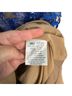 Three Floor 100% Polyester 100% Viscose Blue Tan Cocktail Dress Size 8 - photo 6
