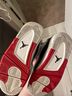 Jordan Black Red White Sneakers Size 7 1/2 - photo 6