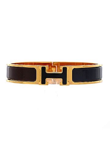 Hermès Clic H Bracelet Enamel Narrow (view 1)