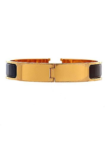 Hermès Clic H Bracelet Enamel Narrow (view 2)