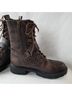 Seven7 100% Synthetic Brown Boots Size 10 - photo 4