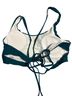 Zaful Teal Swimsuit Top Size 8 - photo 2