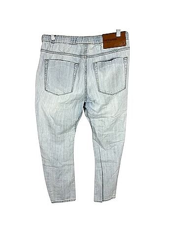 One Teaspoon Shabbies Low Waist Drawstring Boyfriend Jeans (view 2)
