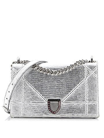 Christian Dior Diorama Flap Bag Lizard Medium (view 1)