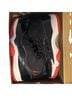 Jordan Black Red White Sneakers Size 10 - photo 2