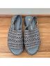 Tory Burch Blue Gray Sandals Size 8 - photo 4