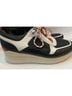 Michael Kors Black White Red Sneakers Size 7 1/2 - photo 6