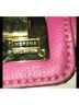 Merona Multi Color Pink White Leather Clutch One size - photo 3