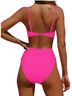 Amazon Basics Pink Two Piece Swimsuit Size S - photo 2