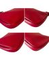 Longchamp 100% Leather Solid Red Silver Leather Shoulder Bag One size - photo 5