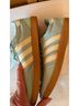 Adidas 100% Canvas Blue Sneakers Size 9 - photo 6