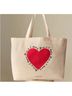 Sézane 100% Cotton Print Multi Color Tan Tote One size - photo 6