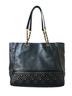 Tory Burch 100% Leather Black Gold Leather Tote One size - photo 2