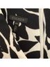 Escada Floral Black White Cocktail Dress Size XL - photo 3
