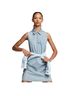FRAME Blue Casual Dress Size 8 - photo 2