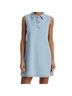 FRAME Blue Casual Dress Size 8 - photo 1