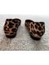 Tory Burch Animal Print Brown Black Flats Size 9 - photo 3