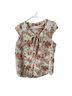 marisol 100% Polyester Floral Pink Orange White Sleeveless T-Shirt Size L - photo 1