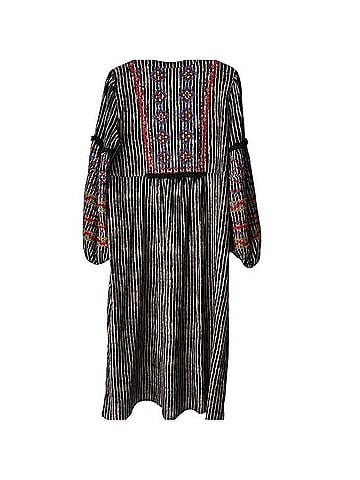 Velvet by Graham & Spencer Lantern Embroidered Casual Dress (view 2)