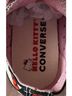 Converse x Hello Kitty 100% Canvas Black Sneakers Size 6 - photo 4