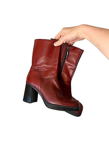 Tommy Hilfiger square toe  Boots (view 2)