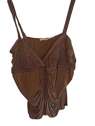 Max Studio Ruched Strap Tank Top Tank Top (view 1)