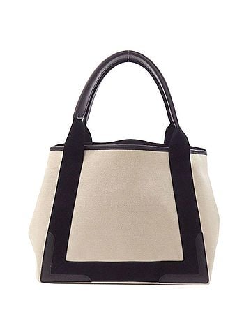 Balenciaga Balenciaga 339933 Navy Cabas Handbag Canvas Women's BALENCIAGA (view 2)