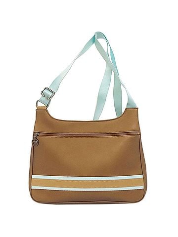 Longchamp Longchamp Logo Shoulder Bag, Leather, Women's (view 1)