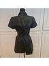 Guess 100% Polyurethane Black Jumpsuit Size L - photo 3