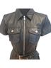 Guess 100% Polyurethane Black Jumpsuit Size L - photo 2