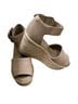 Marc Fisher Tan Gray Sandals Size 9 1/2 - photo 3