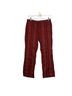 Sigrid Olsen Print Orange Burgundy Casual Pants Size 10 - photo 1