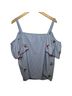 grand & greene 100% Polyester Stripes Blue White Tank Top Size L - photo 2