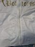 Apple Bottoms 100% Polyester White Gold Tan Track Jacket Size L - photo 7