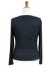 DKNY Black Long Sleeve Top Size L - photo 2