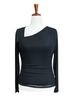 DKNY Black Long Sleeve Top Size L - photo 1
