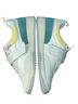 Dolce Vita 100% Leather Color Block White Yellow Teal Pink Sneakers Size 8 1/2 - photo 5