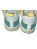 Dolce Vita 100% Leather Color Block White Yellow Teal Pink Sneakers Size 8 1/2 - photo 6