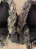 The North Face Solid Black Gray Boots Size 6 1/2 - photo 6
