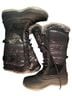 The North Face Solid Black Gray Boots Size 6 1/2 - photo 1