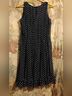 Jessica Howard Polka Dots Blue White Active Dress Size 10 (petite) - photo 4