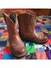 Ariat Brown Tan Boots Size 9 1/2 - photo 3