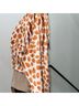 PatBO 100% Silk Print Orange White Jumpsuit Size M - photo 10