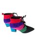 Django & Juliette 100% Suede Multi Color Ankle Boots Size EU 37 - photo 2
