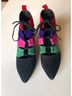 Django & Juliette 100% Suede Multi Color Ankle Boots Size EU 37 - photo 3