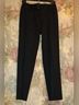 Atelier 100% Polyester Stripes Black Casual Pants Size 4 - photo 3