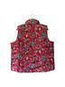 Lands' End 100% Polyester Floral Red Vest Size 1X - photo 2