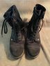 Taos 100% Suede Black Boots Size 6 - photo 4