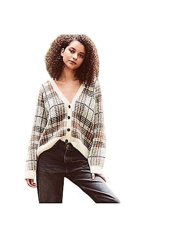 The Great. Estate Reversible Cardigan Wool Cardigan (view 1)