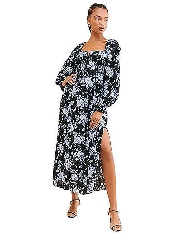 Free People Free People Floral Multicolored Minidress  Casual Dress (view 1)